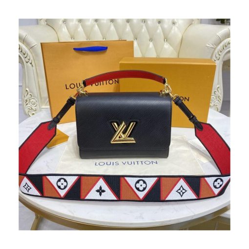 Louis Vuitton Epi Leather Twist MM M59027 Black - Image 4