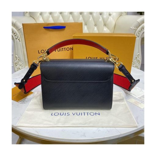 Louis Vuitton Epi Leather Twist MM M59027 Black - Image 6