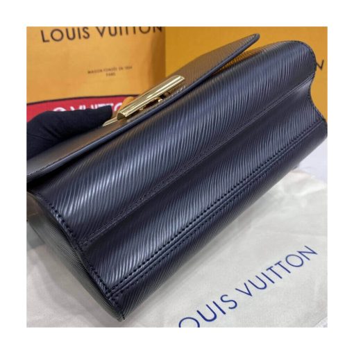 Louis Vuitton Epi Leather Twist MM M59027 Black - Image 7