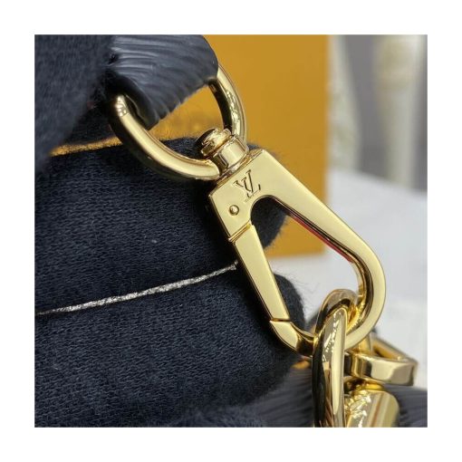 Louis Vuitton Epi Leather Twist MM M59027 Black - Image 10
