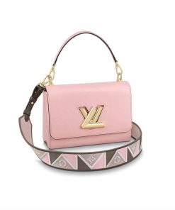 Louis Vuitton Epi Leather Twist MM M59028 Pink
