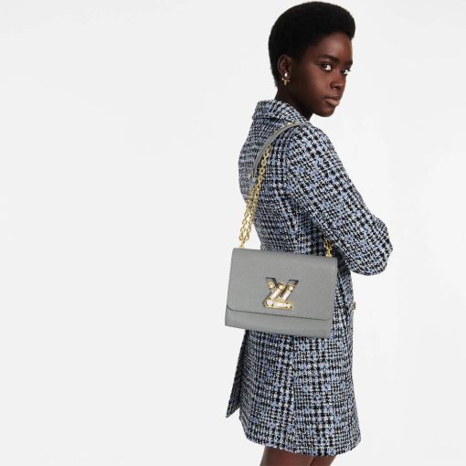 Louis Vuitton Epi Leather Twist MM M59218 Grey - Image 2