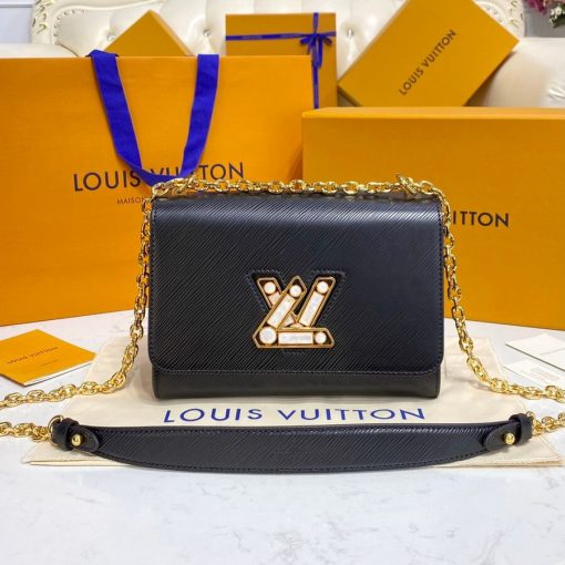Louis Vuitton Epi Leather Twist MM M59218 Grey - Image 12