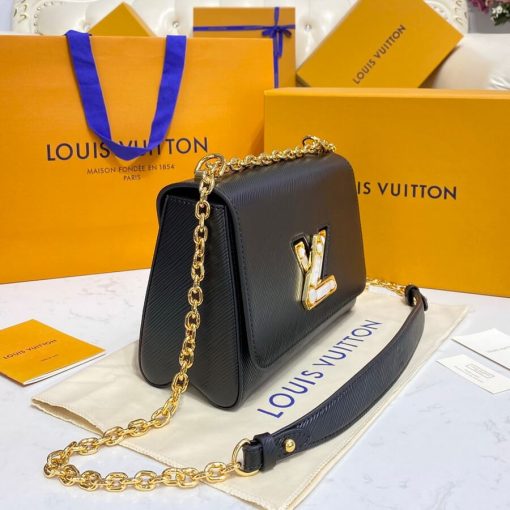 Louis Vuitton Epi Leather Twist MM M59218 Grey - Image 13