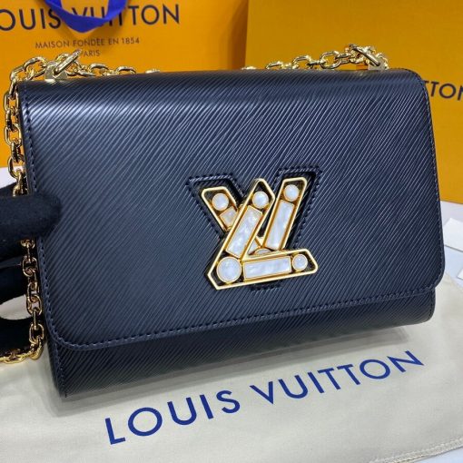 Louis Vuitton Epi Leather Twist MM M59218 Grey - Image 16