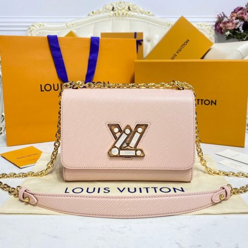 Louis Vuitton Epi Leather Twist MM M59218 Pink