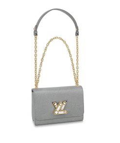 Louis Vuitton Epi Leather Twist MM M59218 Grey