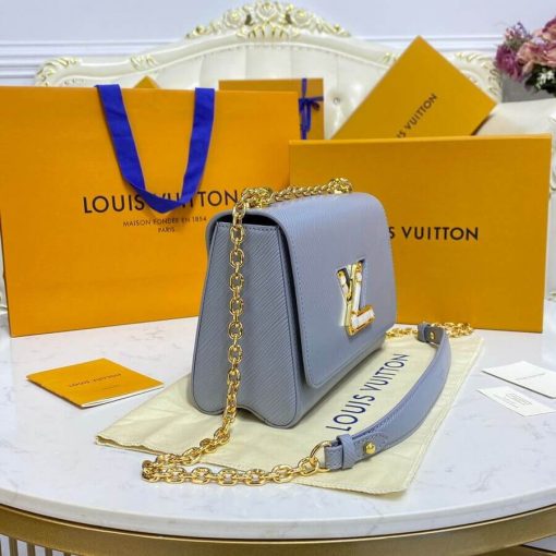Louis Vuitton Epi Leather Twist MM M59218 Grey - Image 4