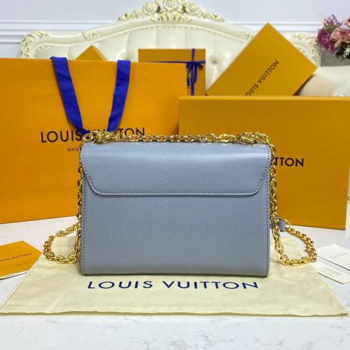 Louis Vuitton Epi Leather Twist MM M59218 Grey - Image 5