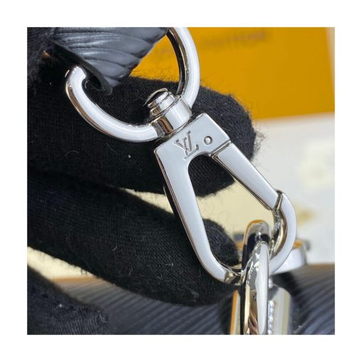 Louis Vuitton Epi Leather Twist MM M59416 Black - Image 11
