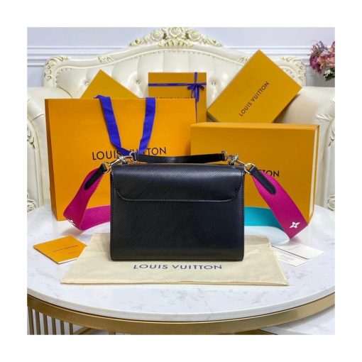 Louis Vuitton Epi Leather Twist MM M59416 Black - Image 7