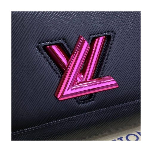 Louis Vuitton Epi Leather Twist MM M59416 Black - Image 9