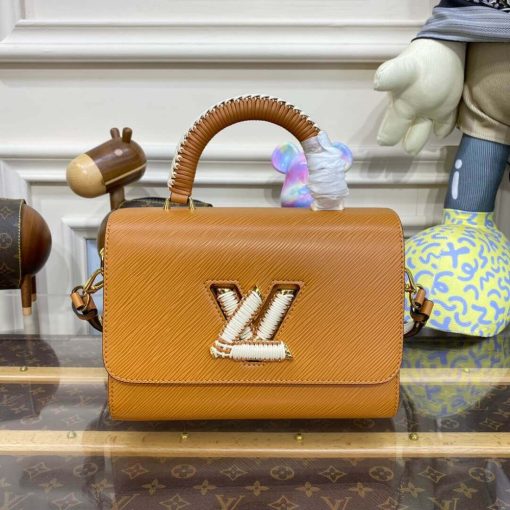 Louis Vuitton Epi Leather Twist MM with Handle Honey Gold M22229 - Image 2