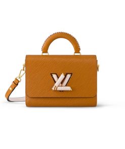 Louis Vuitton Epi Leather Twist MM with Handle Honey Gold M22229