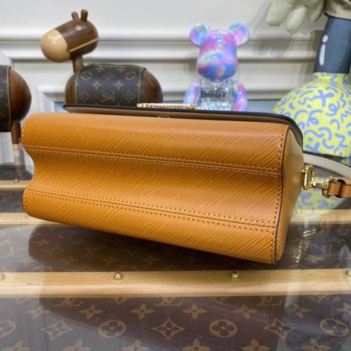 Louis Vuitton Epi Leather Twist MM with Handle Honey Gold M22229 - Image 5