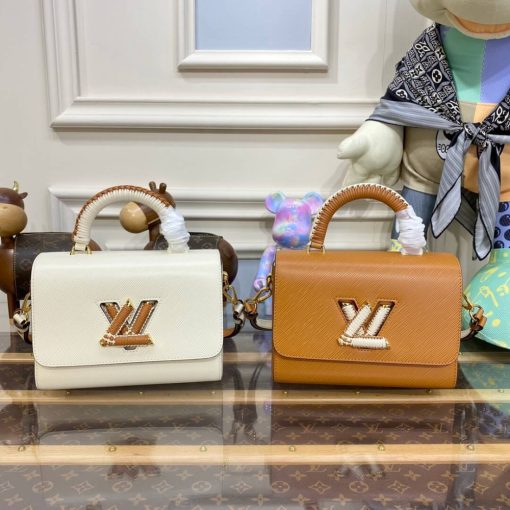 Louis Vuitton Epi Leather Twist MM with Handle Quartz M22236 - Image 11
