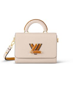 Louis Vuitton Epi Leather Twist MM with Handle Quartz M22236