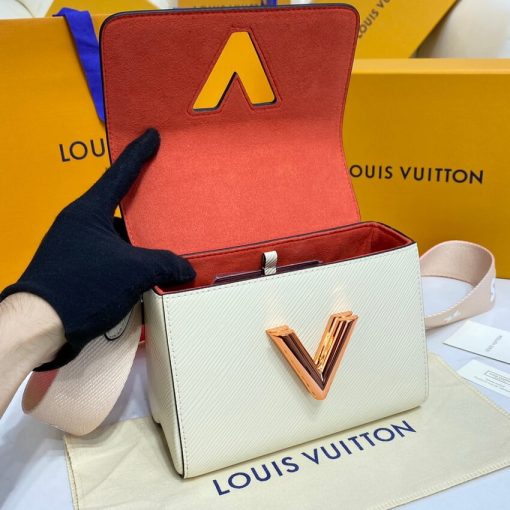 Louis Vuitton Epi Leather Twist PM M59687 White - Image 14