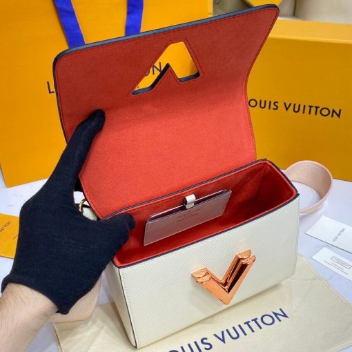 Louis Vuitton Epi Leather Twist PM M59687 White - Image 15
