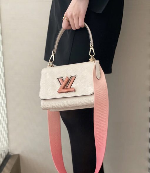 Louis Vuitton Epi Leather Twist PM M59687 White - Image 5