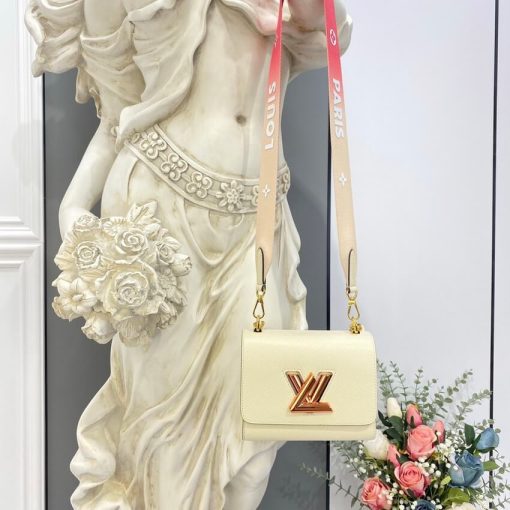 Louis Vuitton Epi Leather Twist PM M59687 White - Image 6