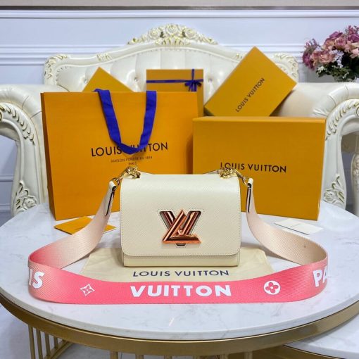 Louis Vuitton Epi Leather Twist PM M59687 White - Image 7