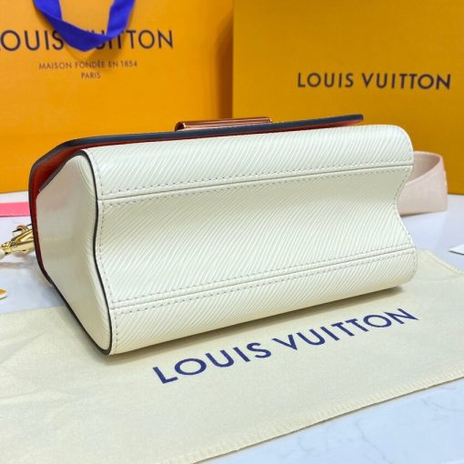 Louis Vuitton Epi Leather Twist PM M59687 White - Image 10