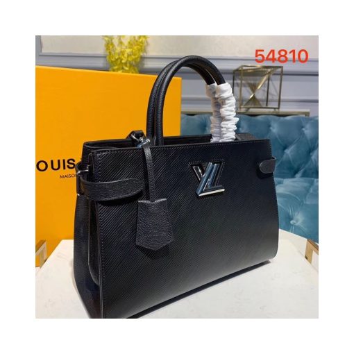 Louis Vuitton Epi Leather Twist Tote M54810 Black - Image 3