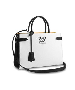Louis Vuitton Epi Leather Twist Tote M54810 White
