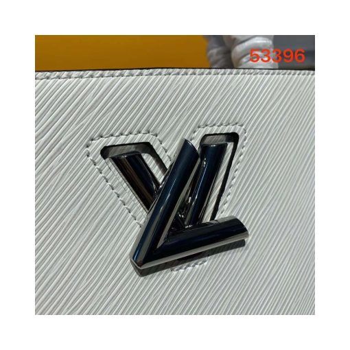Louis Vuitton Epi Leather Twist Tote M54810 White - Image 5