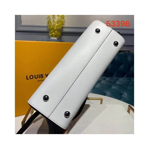 Louis Vuitton Epi Leather Twist Tote M54810 White - Image 6