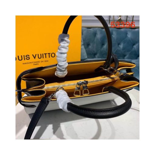 Louis Vuitton Epi Leather Twist Tote M54810 White - Image 9