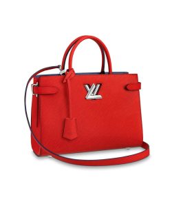 Louis Vuitton Epi Leather Twist Tote M54810 Red