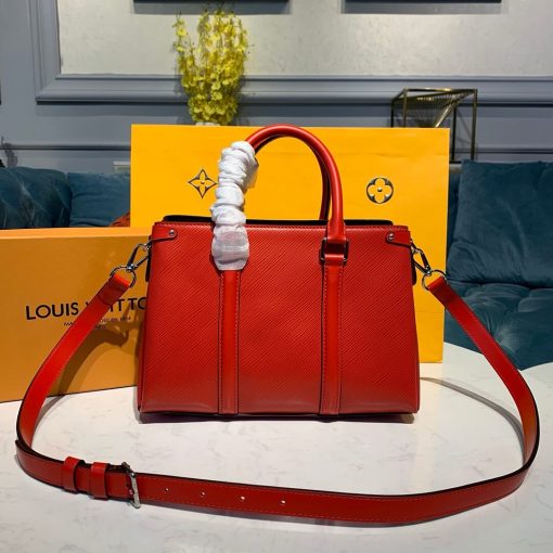 Louis Vuitton Epi Leather Twist Tote M55613 Red - Image 2