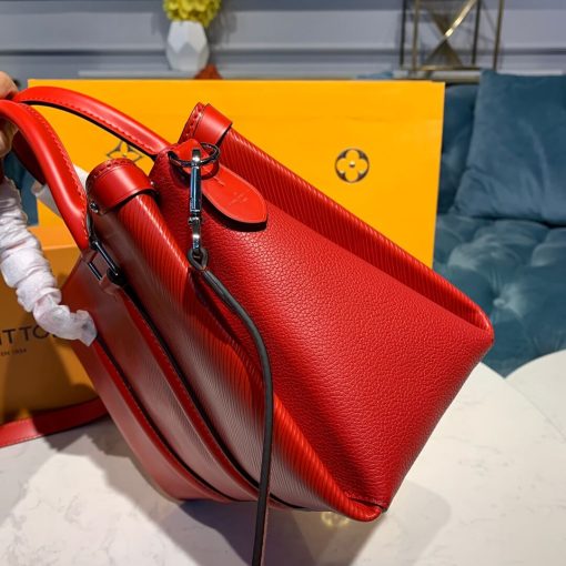 Louis Vuitton Epi Leather Twist Tote M55613 Red - Image 3
