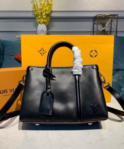 Louis Vuitton Epi Leather Twist Tote M55613 Black