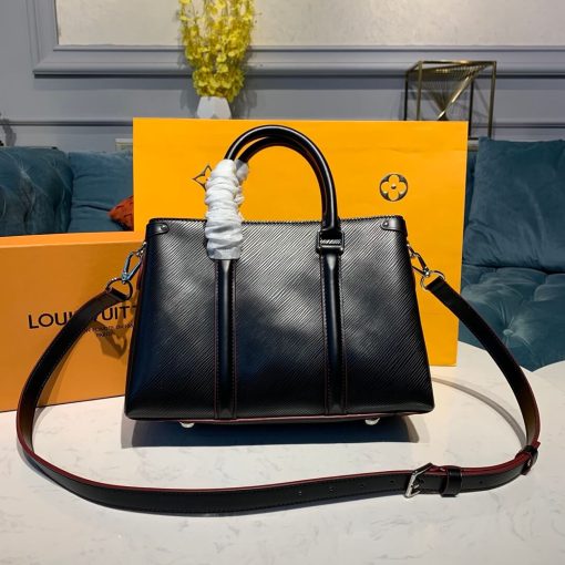 Louis Vuitton Epi Leather Twist Tote M55613 Black - Image 2