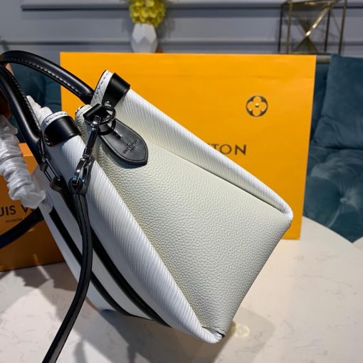Louis Vuitton Epi Leather Twist Tote M55613 White - Image 3