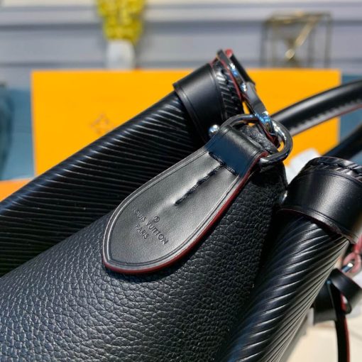 Louis Vuitton Epi Leather Twist Tote M55613 Black - Image 6