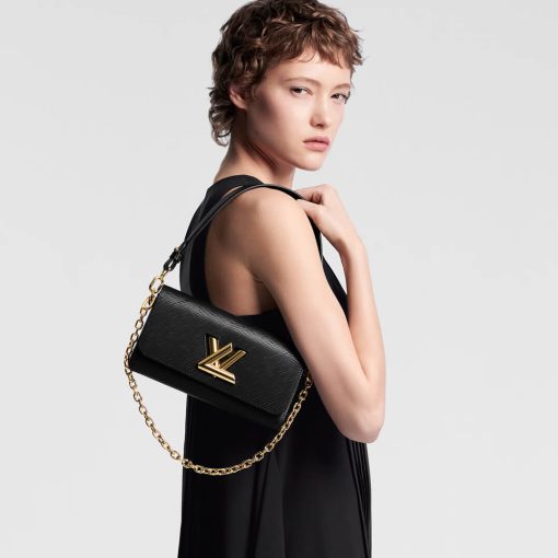 Louis Vuitton Epi Leather Twist West M24549 Balck - Image 2