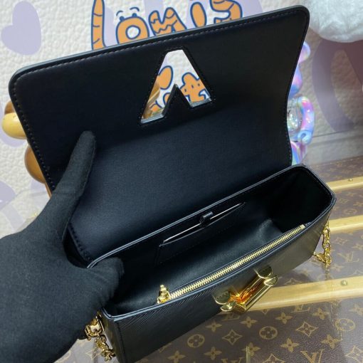 Louis Vuitton Epi Leather Twist West M24549 Balck - Image 12