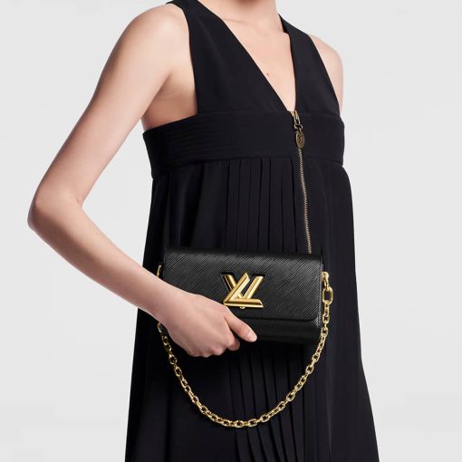 Louis Vuitton Epi Leather Twist West M24549 Balck - Image 3