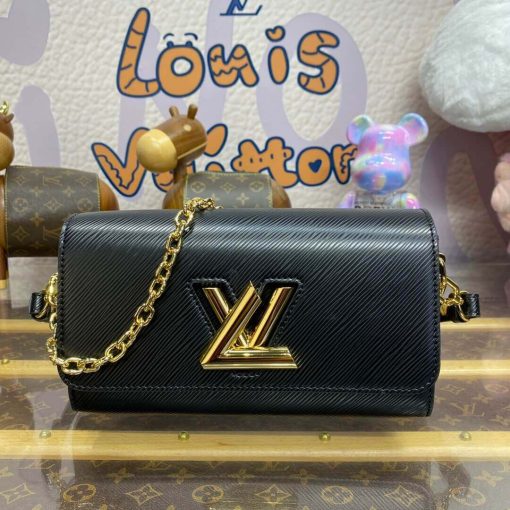 Louis Vuitton Epi Leather Twist West M24549 Balck - Image 4