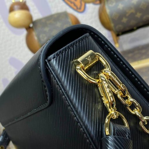Louis Vuitton Epi Leather Twist West M24549 Balck - Image 9