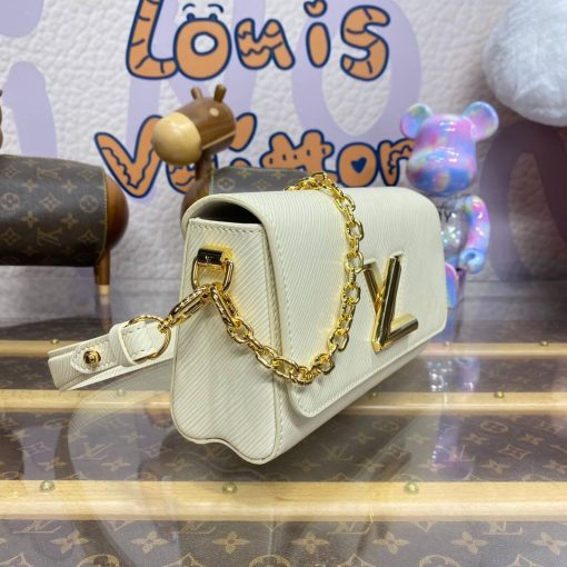 Louis Vuitton Epi Leather Twist West M24550 Quartz White - Image 8