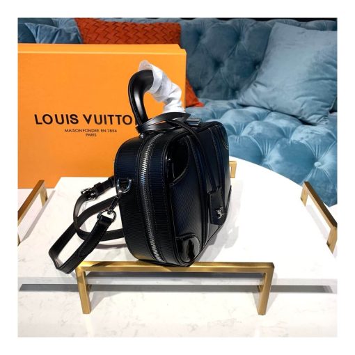 Louis Vuitton Epi Leather Valisette BB M55524 Black - Image 2