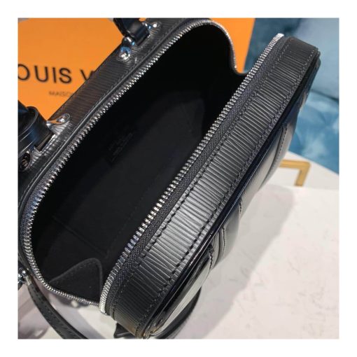Louis Vuitton Epi Leather Valisette BB M55524 Black - Image 8
