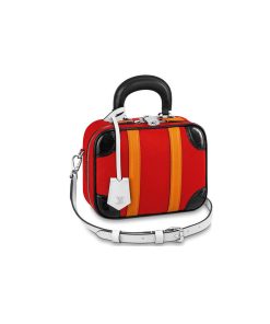 Louis Vuitton Epi Leather Valisette BB M55524 Red