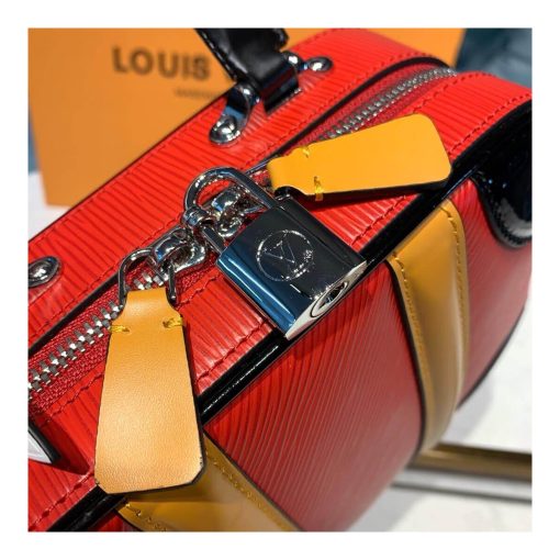 Louis Vuitton Epi Leather Valisette BB M55524 Red - Image 6