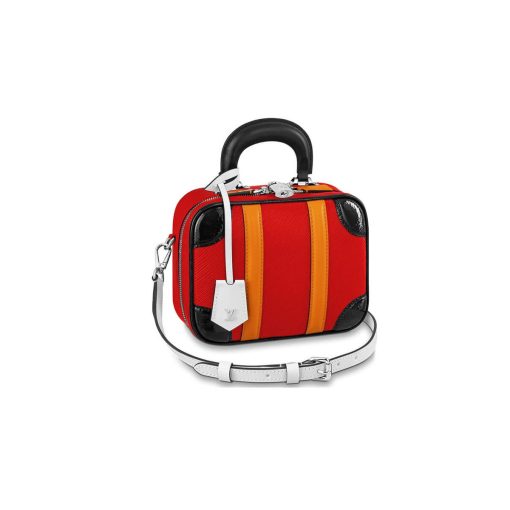 Louis Vuitton Epi Leather Valisette BB M55524 Red